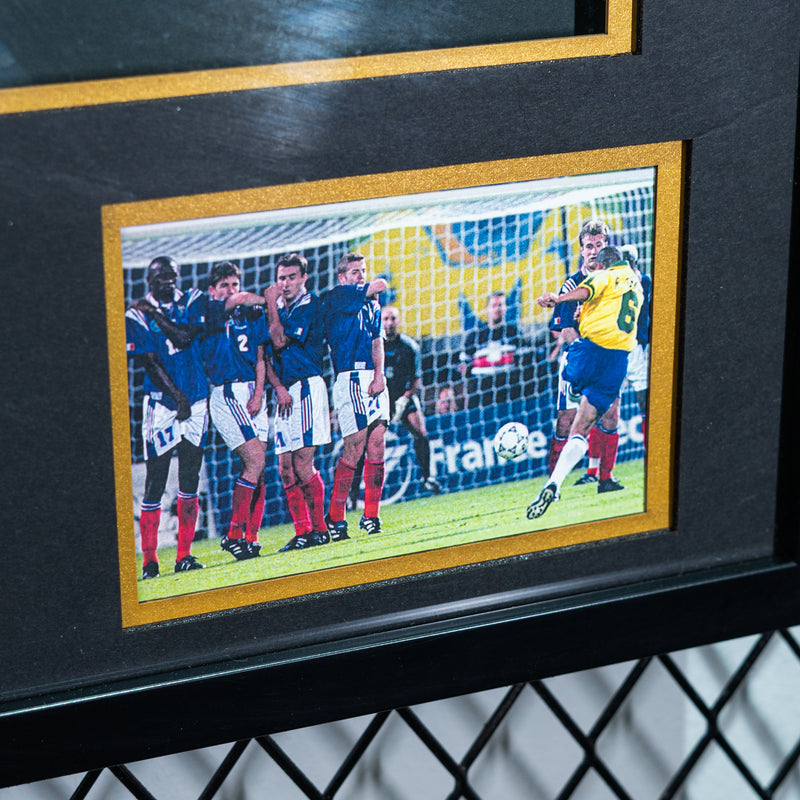 Roberto Carlos Signed 1997 Brazil Jersey