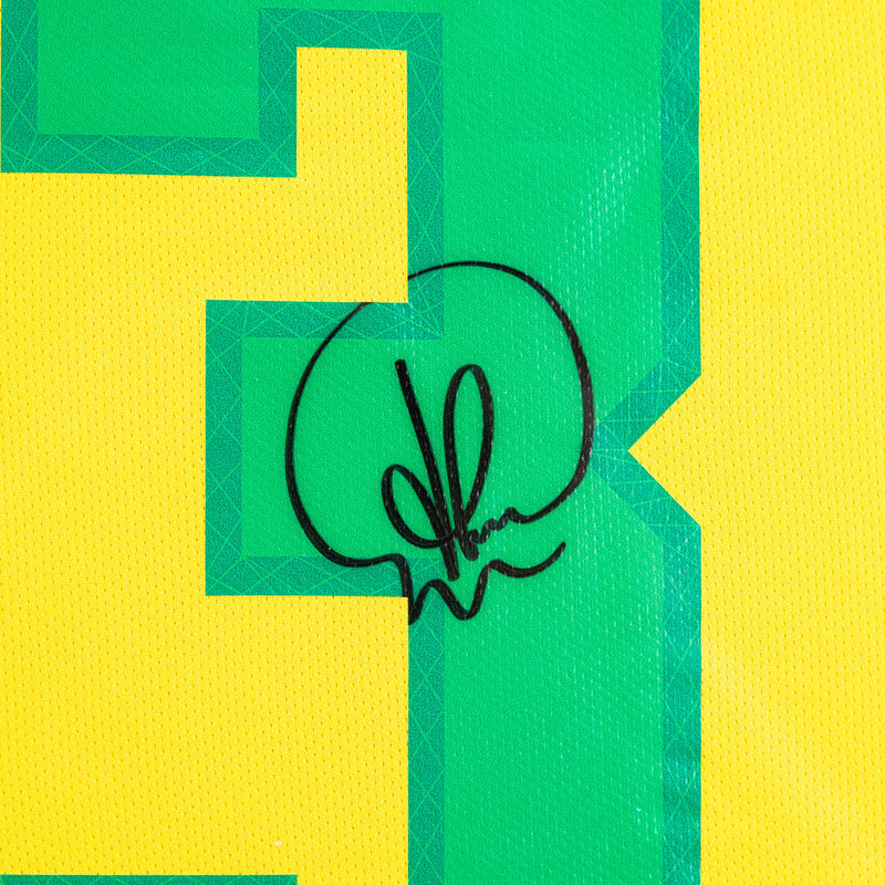 Thiago Silva Signed Brazil Jersey