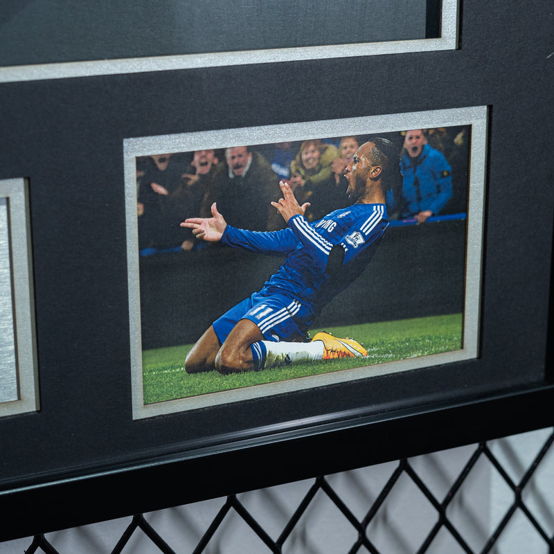 Didier Drogba Signed Chelsea FC Jersey