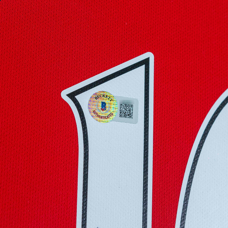 Dennis Bergkamp Signed Arsenal FC Jersey