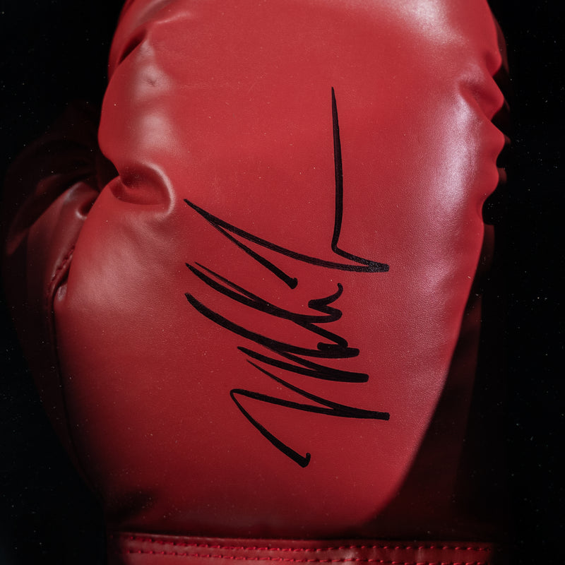 Mike Tyson Signed Glove Framed