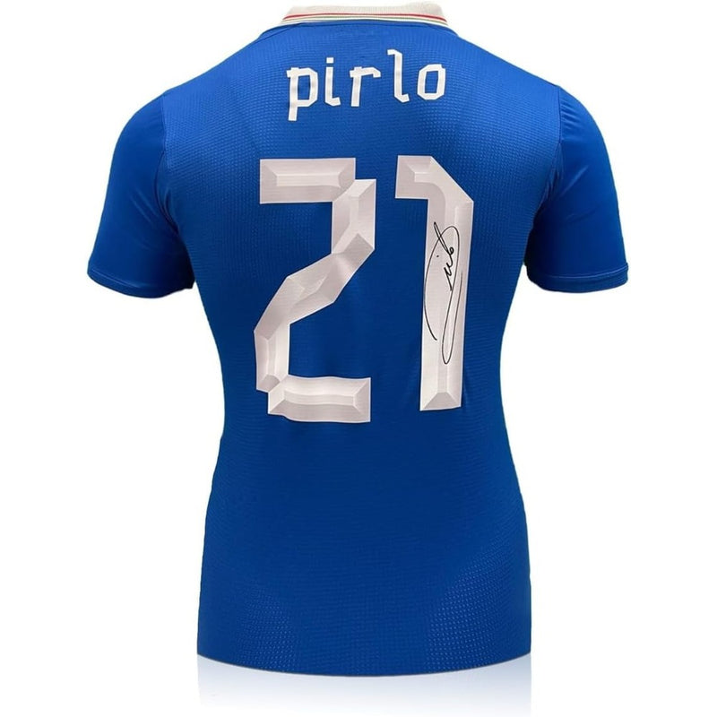 Andrea Pirlo Signed Italy Jersey