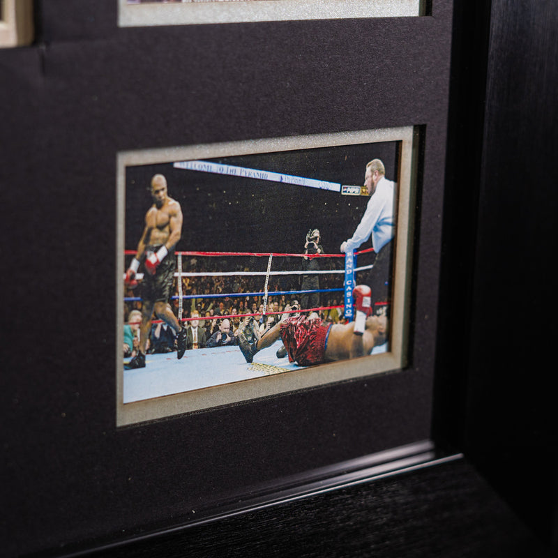 Mike Tyson Signed Glove Framed