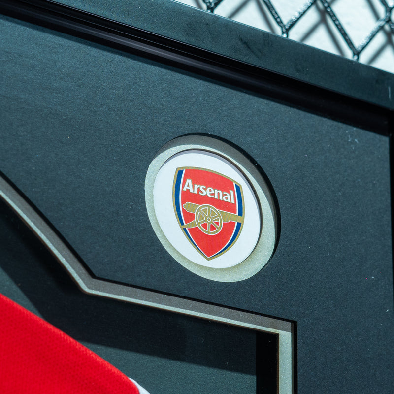 Dennis Bergkamp Signed Arsenal FC Jersey