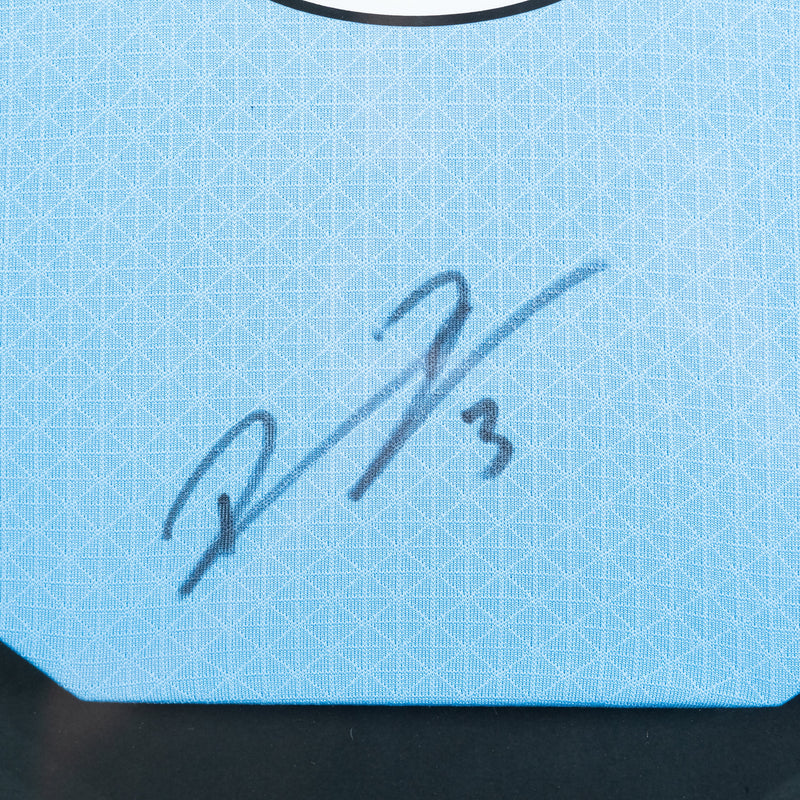 Ruben Diaz Signed Manchester City Jersey