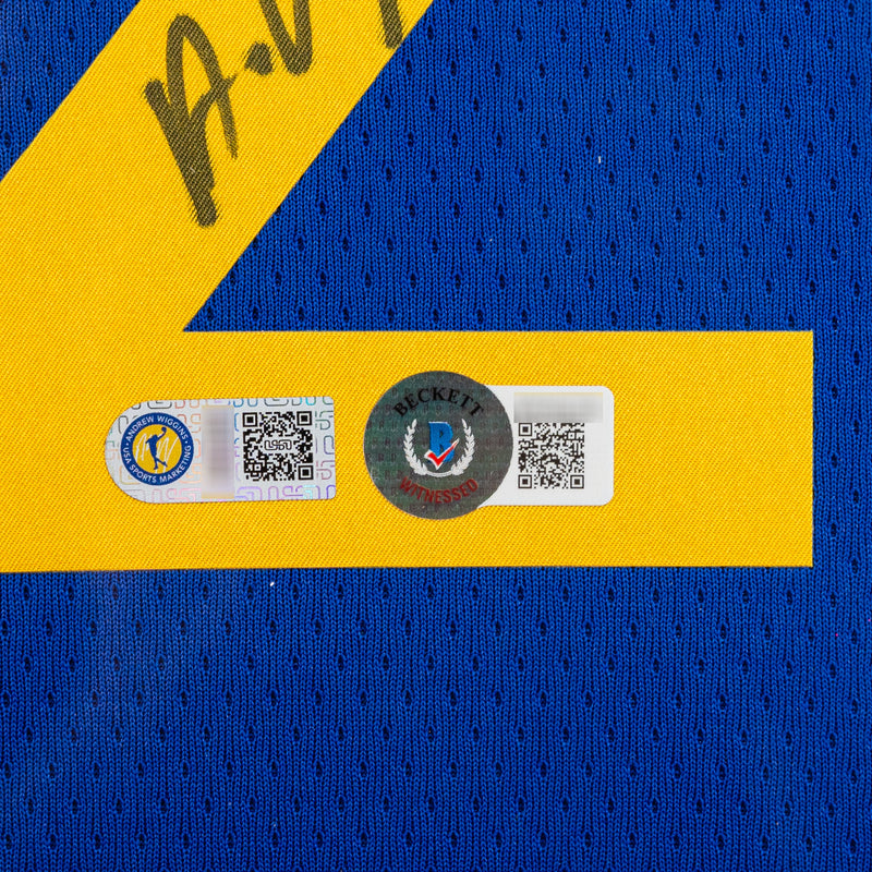 Andrew Wiggins Signed Golden State Warriors Jersey