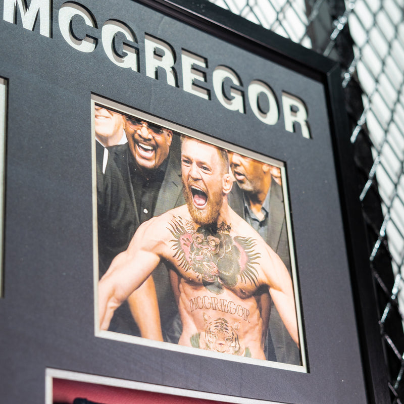 Khabib Nurmagomedov & Conor McGregor Signed Gloves