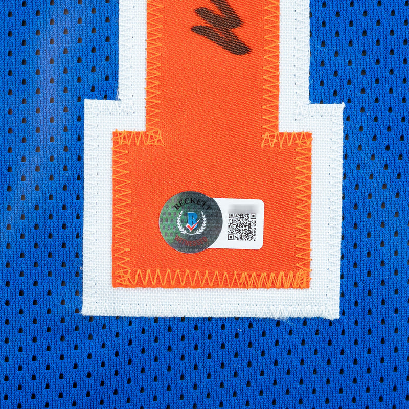 Walt Frazier Signed New York Knicks Jersey