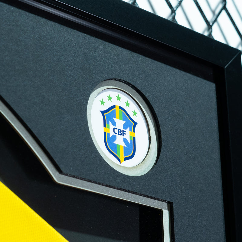 Thiago Silva Signed Brazil Jersey