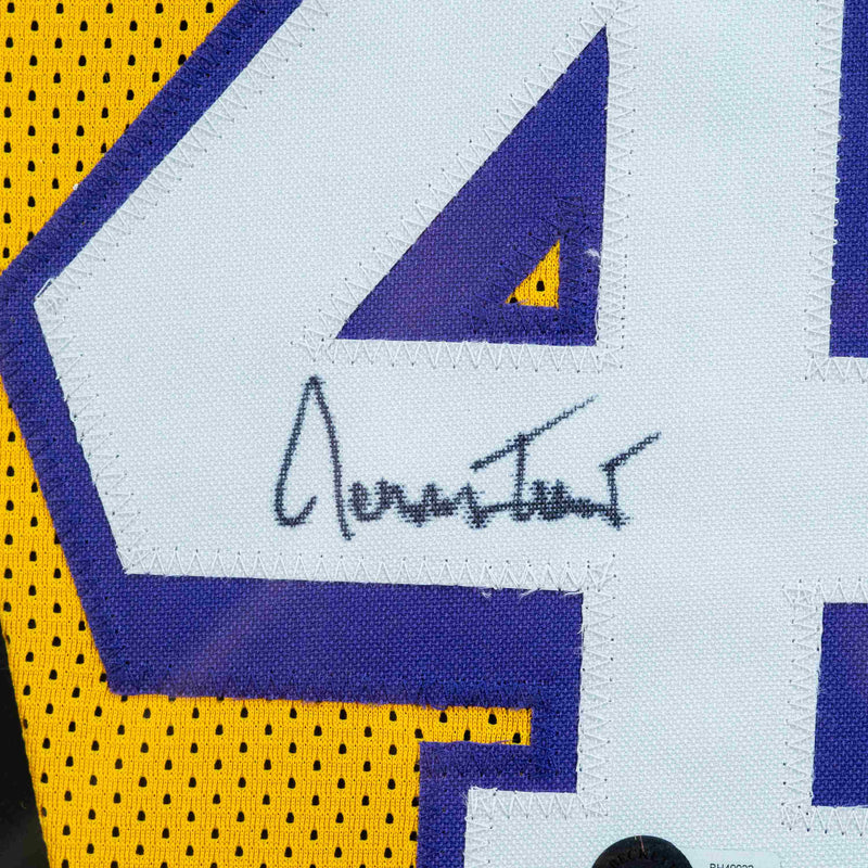 Jerry West Signed Los Angeles Lakers Jersey