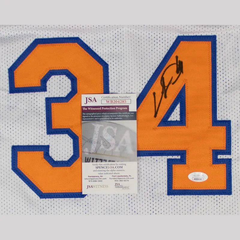 Charles Oakley Signed New York Knicks Jersey