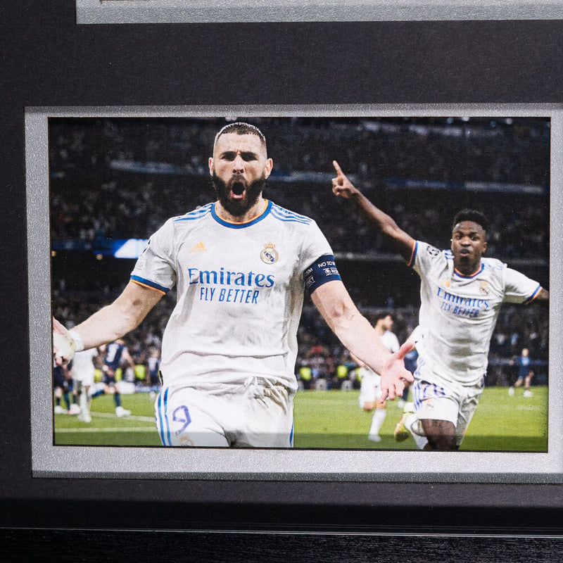 Karim Benzema Signed Real Madrid Jersey