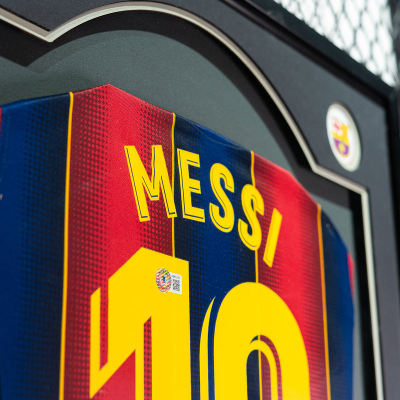 Lionel Messi Signed FC Barcelona Jersey