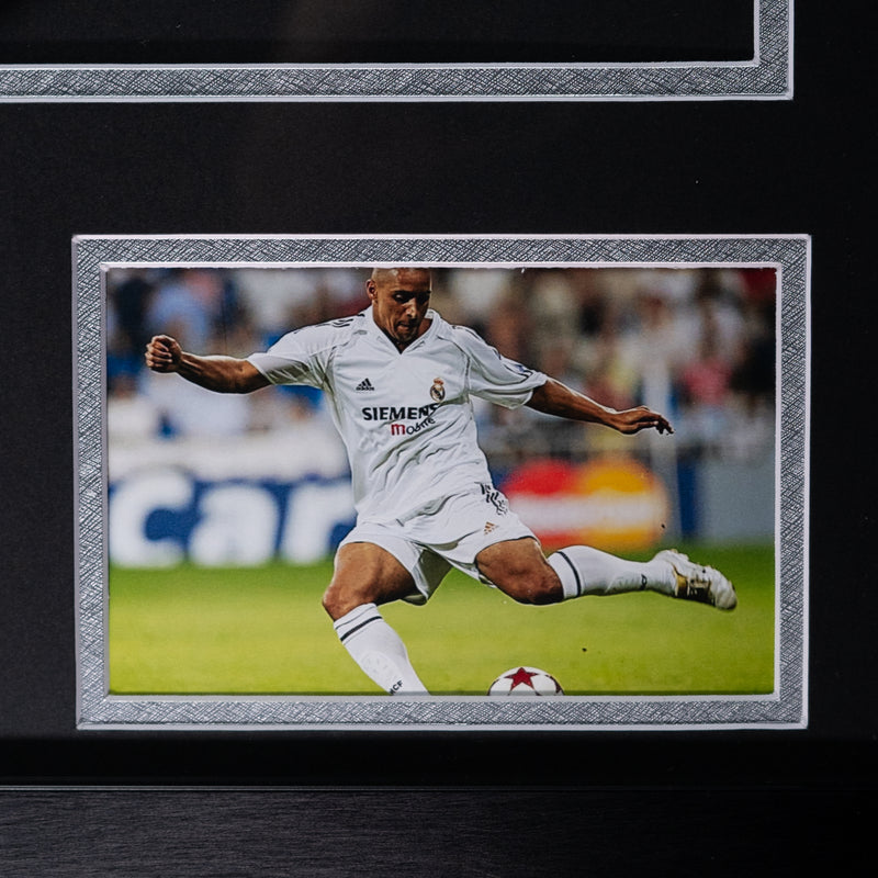 Roberto Carlos Signed Real Madrid Jersey