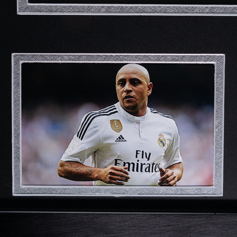 Roberto Carlos Signed Real Madrid Jersey