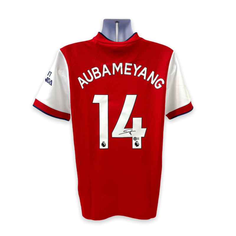 Pierre-Emerick Aubameyang Signed Arsenal Jersey