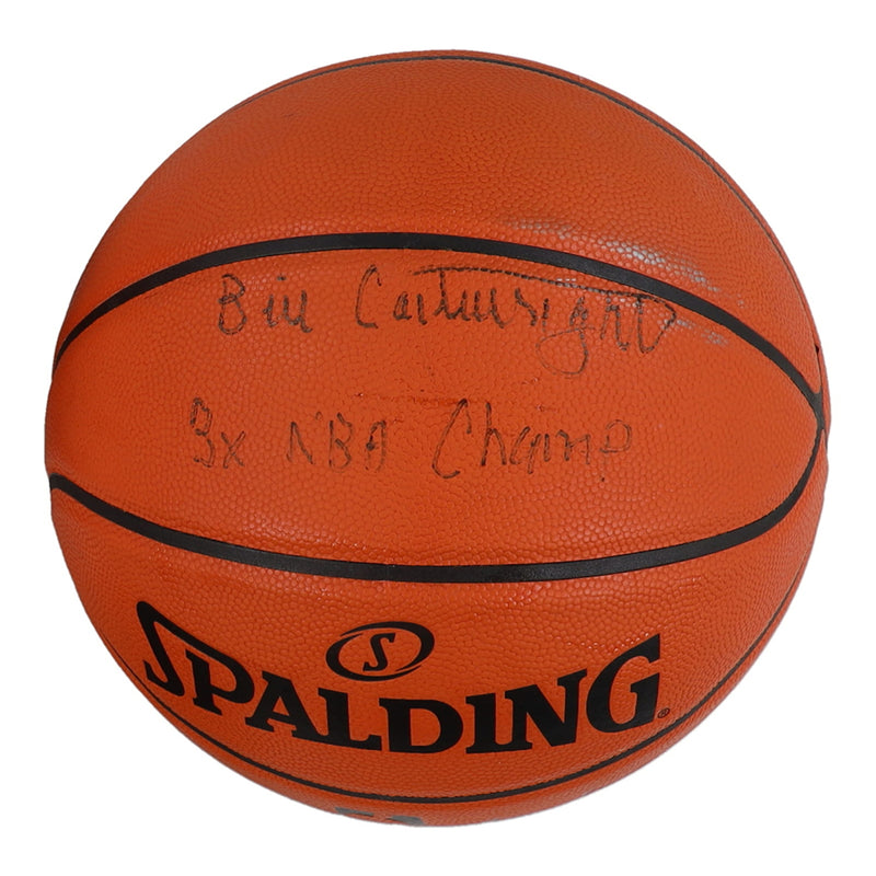 Bill Cartwright Signed Basketball