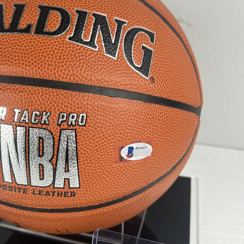 Luka Doncic & Kristaps Porzingis Signed Basketball