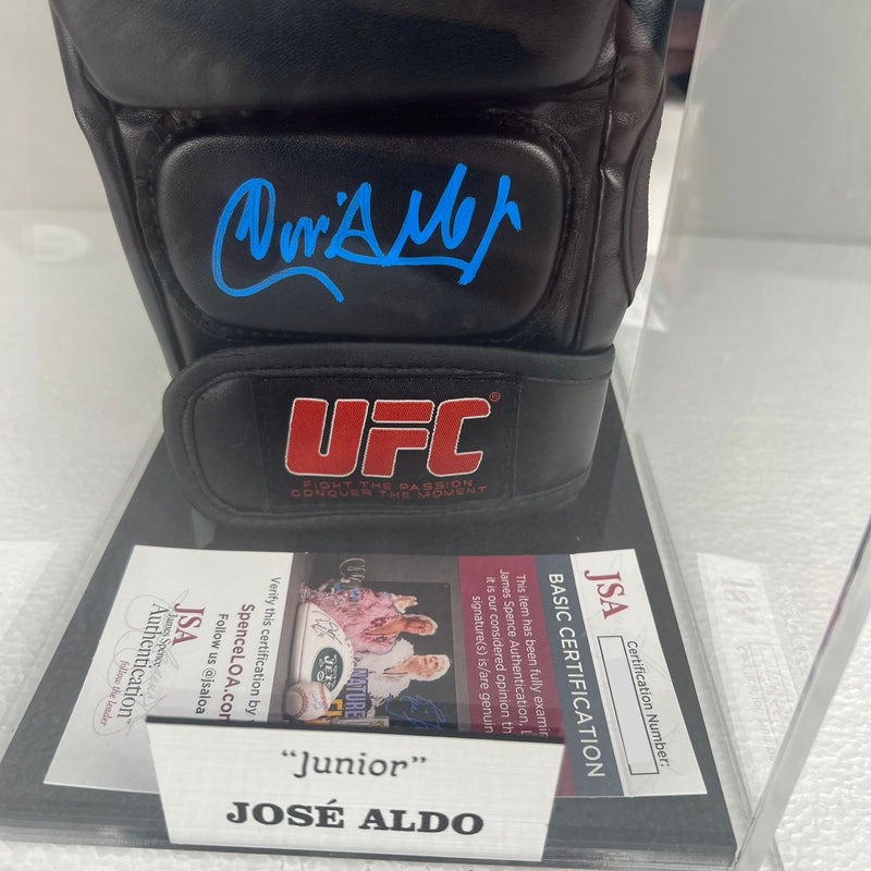 Jose Aldo Signed Glove