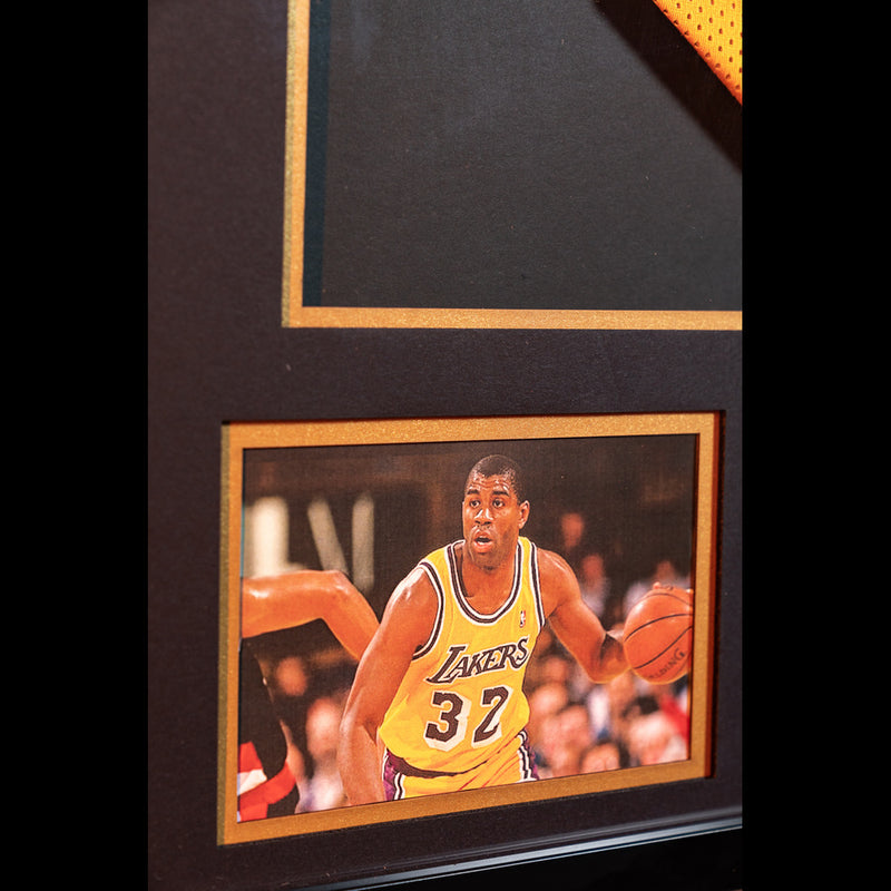 Magic Johnson Signed Los Angeles Lakers Jersey