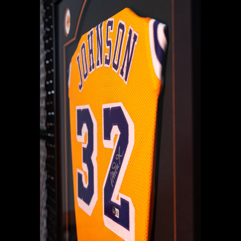 Magic Johnson Signed Los Angeles Lakers Jersey