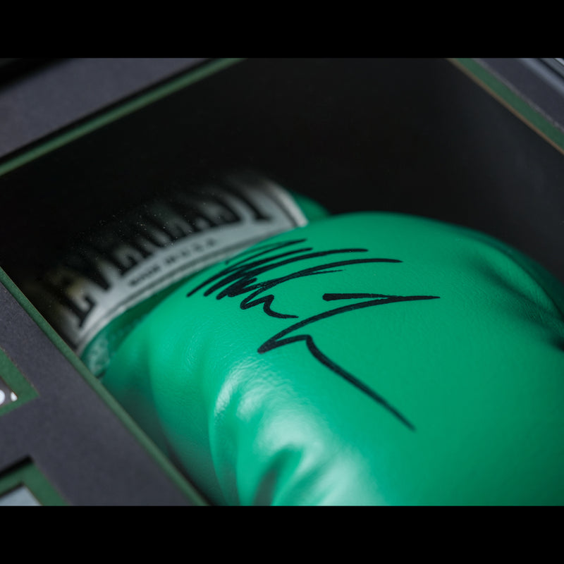 Mike Tyson Signed Glove Framed