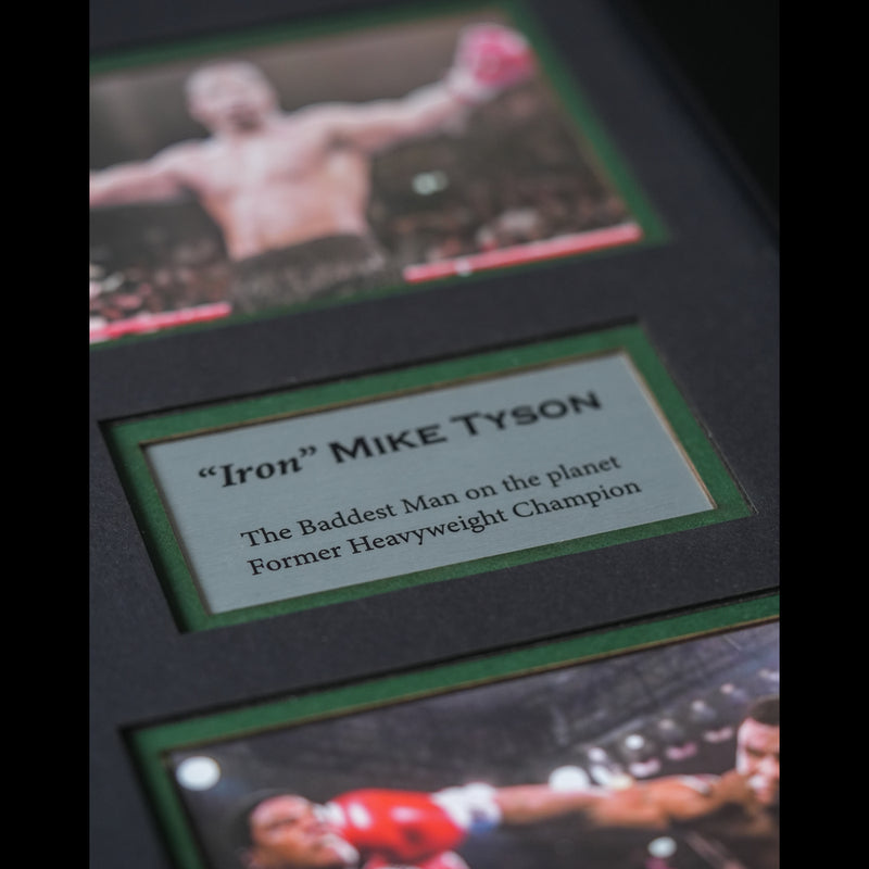 Mike Tyson Signed Glove Framed