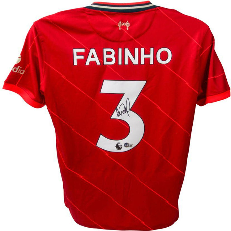 Fabinho Signed Liverpool Jersey