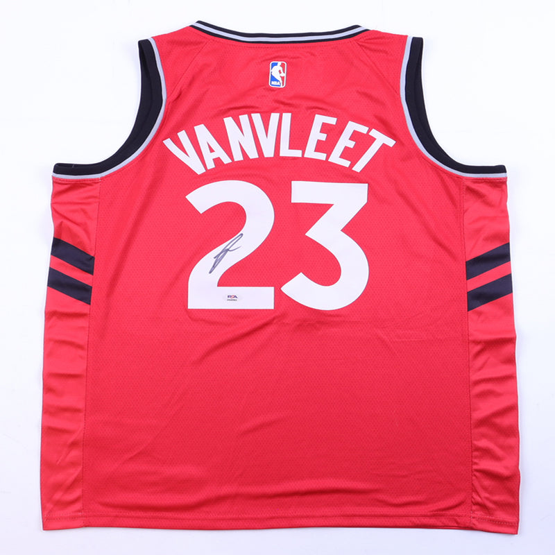 Fred VanVleet Signed Raptors Jersey