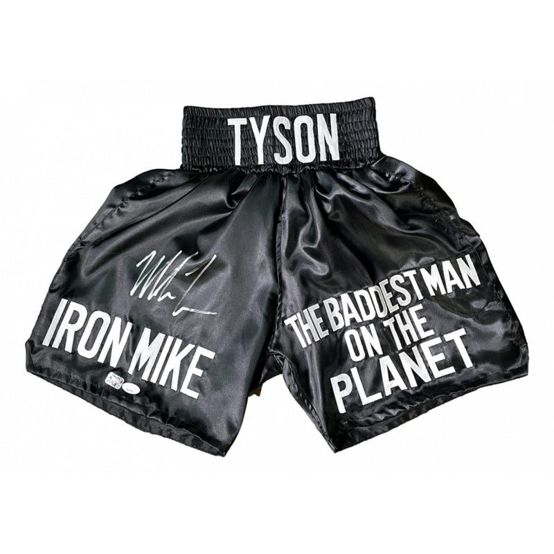 Mike Tyson Signed Trunks