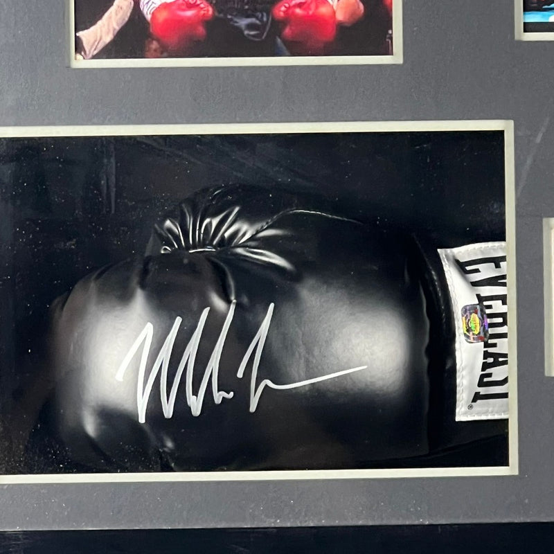 James Buster Douglas & Mike Tyson Signed Glove