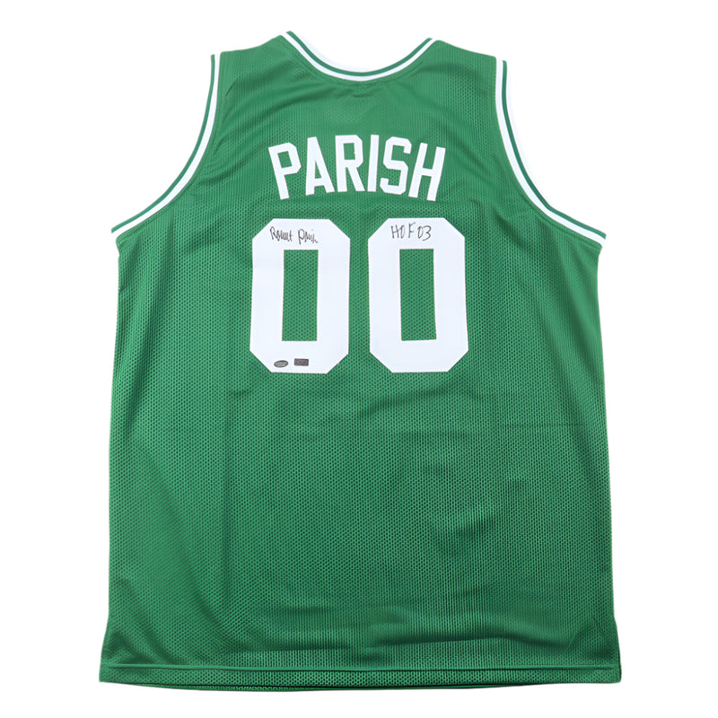 Robert Parish Signed Boston Celtics Jersey