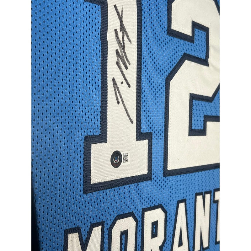 Ja Morant Signed Grizzlies Jersey