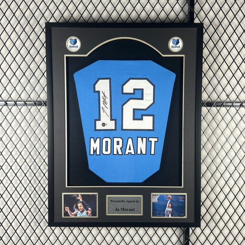 Ja Morant Signed Grizzlies Jersey