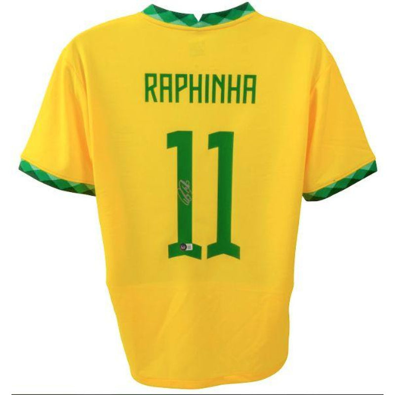 Raphinha Signed Brazil Jersey