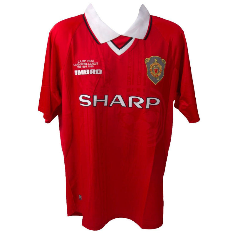 Teddy Sheringham Signed Manchester United Jersey