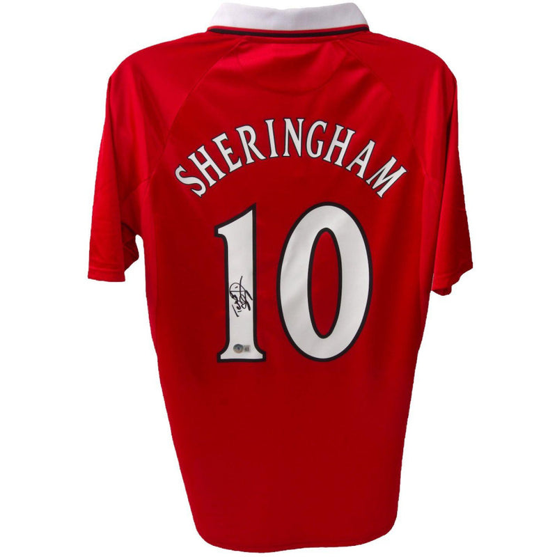 Teddy Sheringham Signed Manchester United Jersey