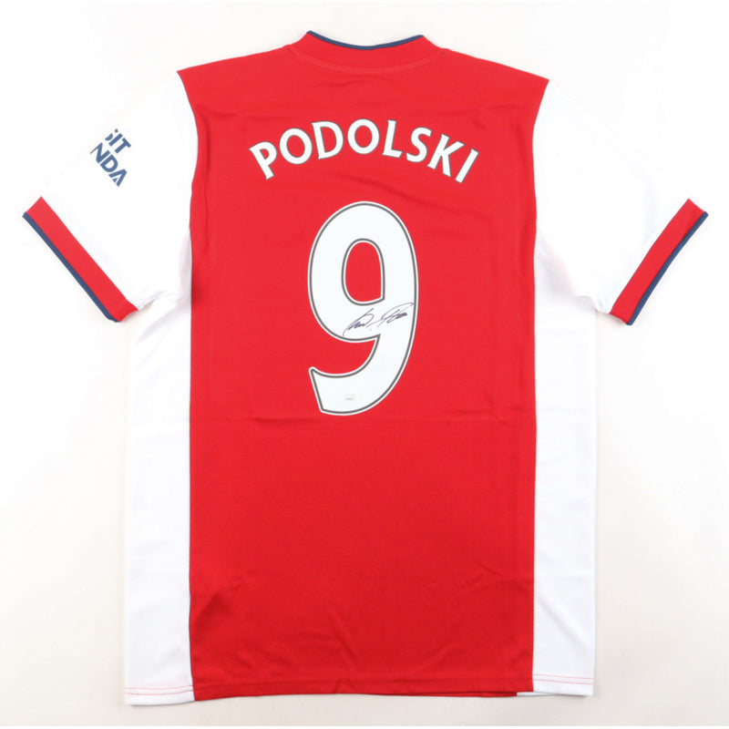 Lukas Podolski Signed Arsenal FC Jersey