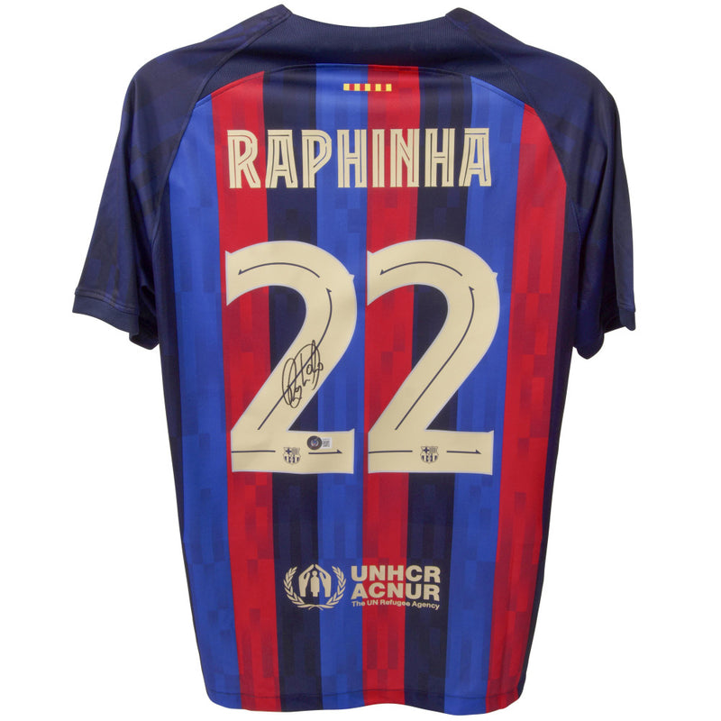 Raphinha Signed Barcelona Jersey
