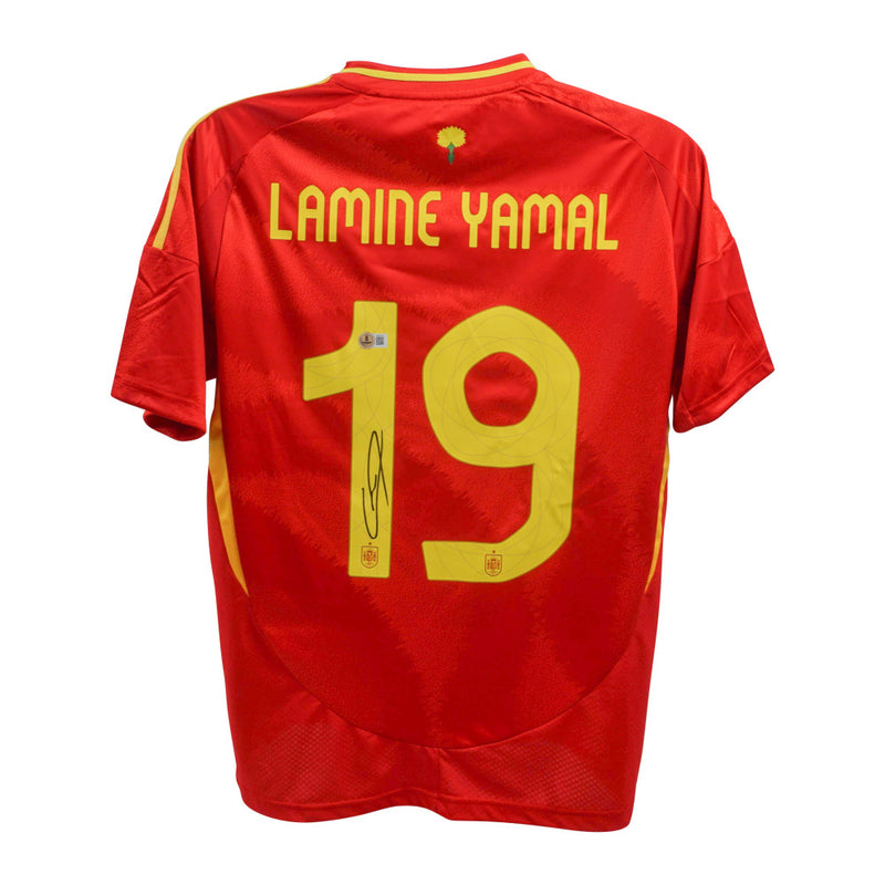 Lamine Yamal Signed Spain Jersey