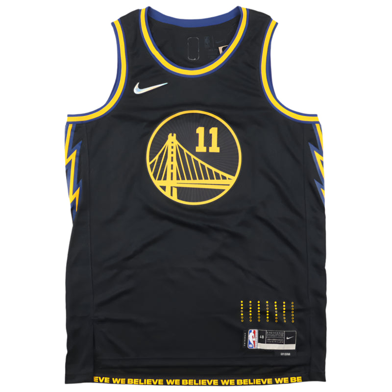 Klay Thompson Signed Warriors Jersey