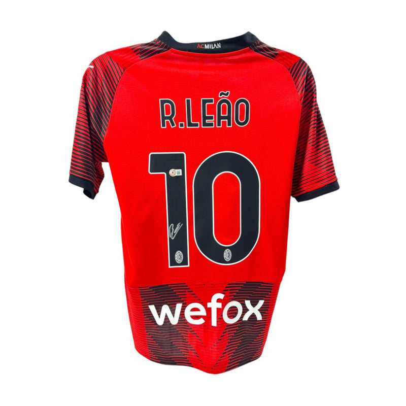 Rafael Leao Signed AC Milan Jersey