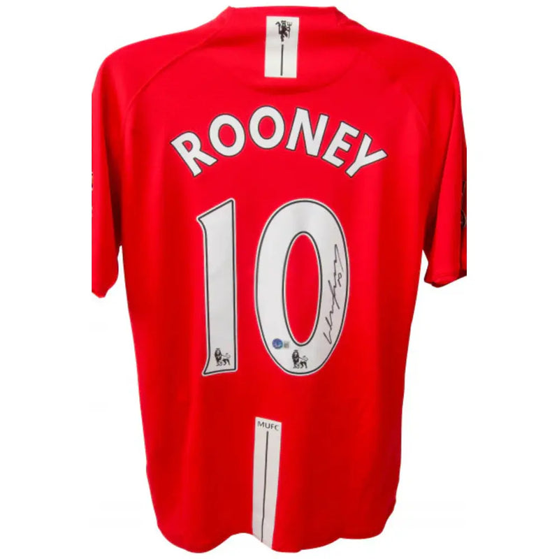 Wayne Rooney Signed Manchester United Jersey