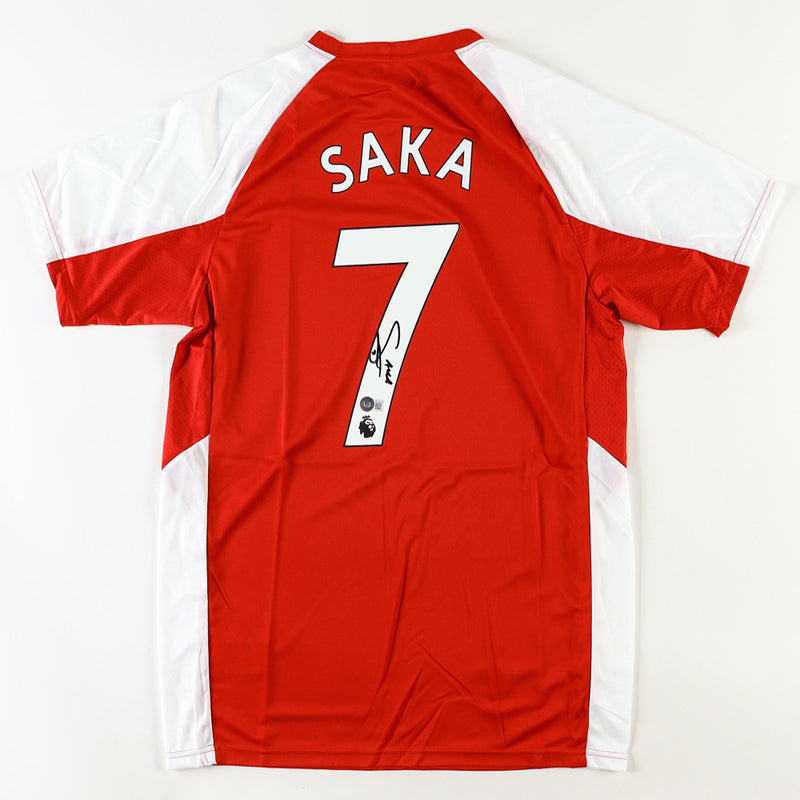 Bukayo Saka Signed Arsenal Jersey