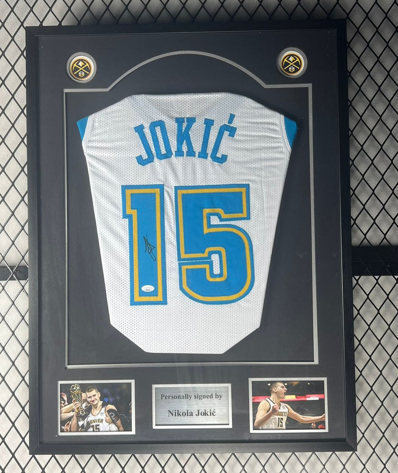 Nikola Jokic Signed Denver Nuggets Jersey