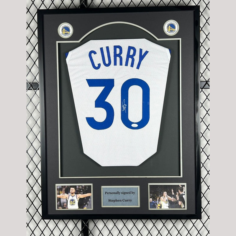 Stephen Curry Signed Golden State Warriors Jersey
