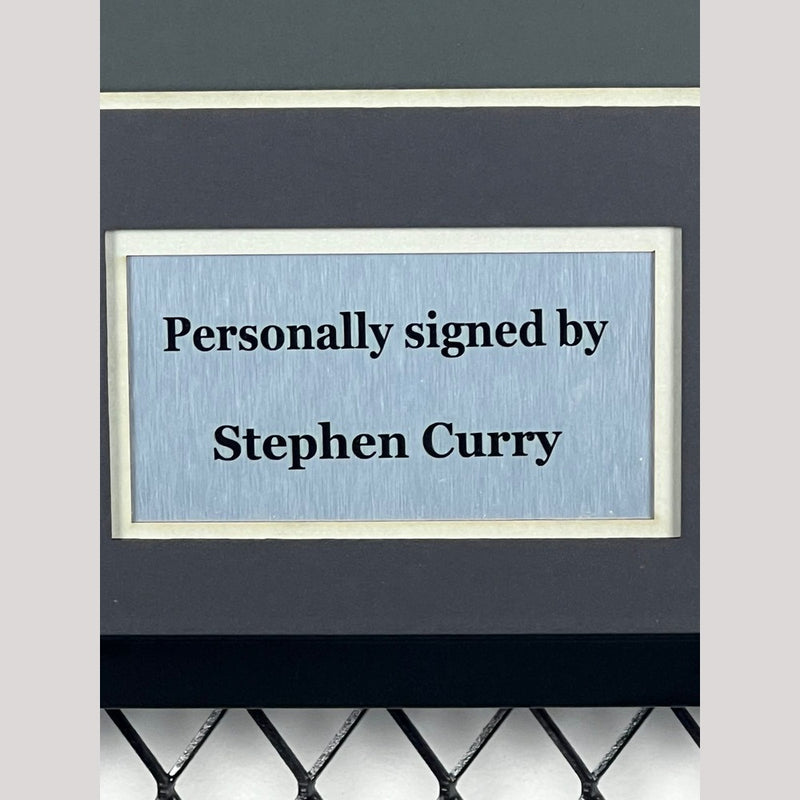 Stephen Curry Signed Golden State Warriors Jersey
