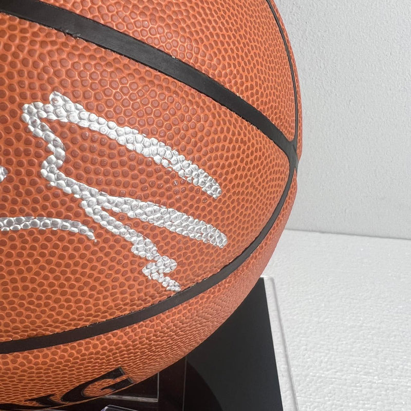 Luka Doncic & Kristaps Porzingis Signed Basketball