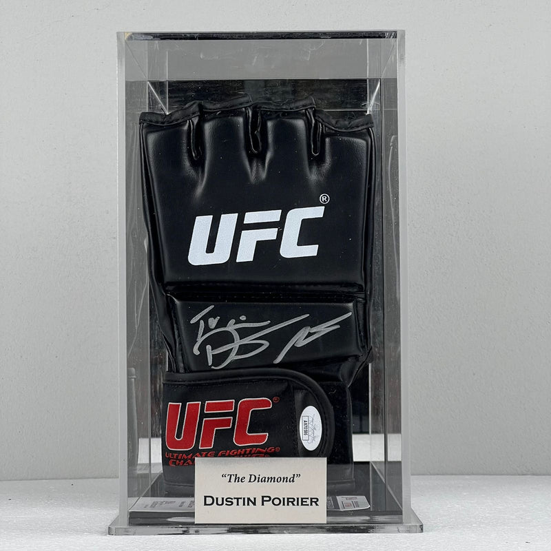 Dustin Poirier Signed Glove