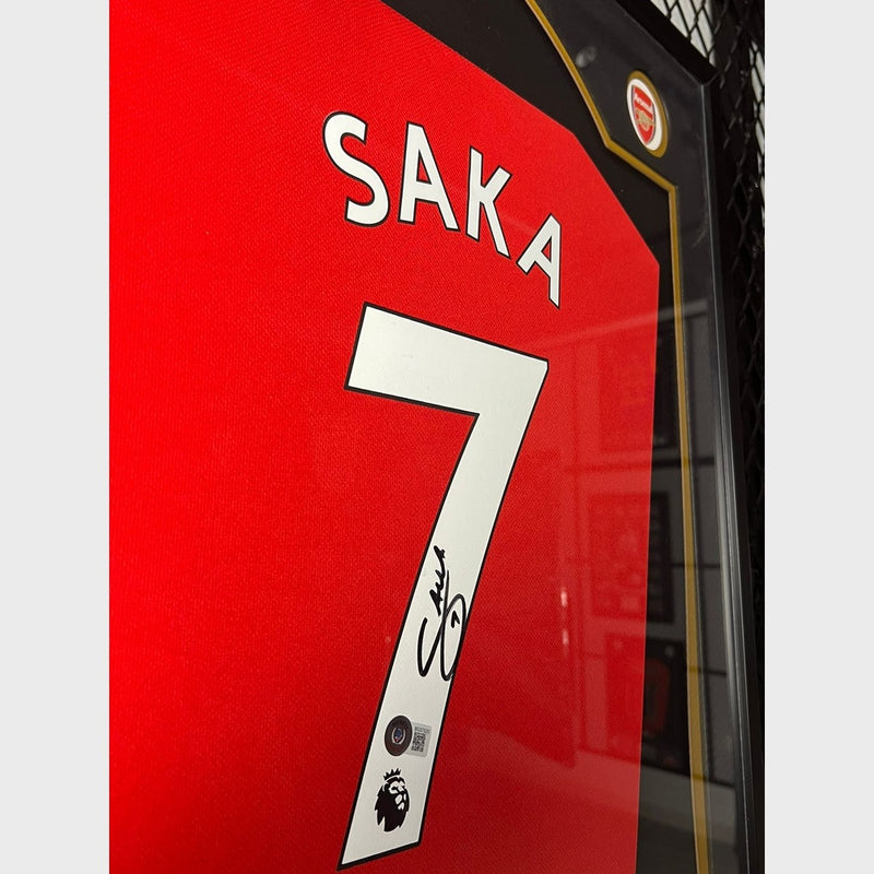 Bukayo Saka Signed Arsenal Jersey